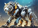 Tiger Robot and Motorcycle: Transformers - Play free online Casual Games game