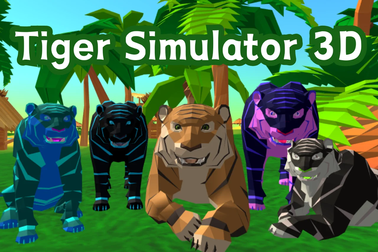 Tiger Simulator 3D - Play free online Casual Games game
