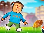Timokha Chasing Pies! - Play free online Timokha game