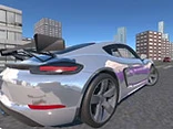 Traffic Ride in the City on Porsche - Play free online Porsche game