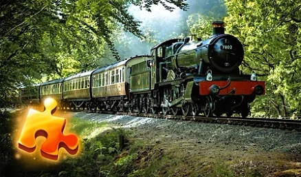 Train Jigsaw Puzzle - Play free online Puzzle game