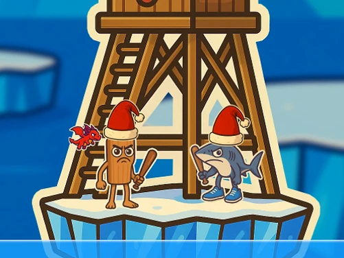 Tung Tung Sahur Snow Arena - Play free online Arcade game