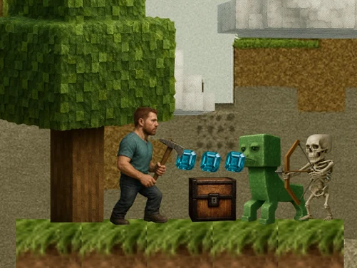 Ultra Realistic BlockCraft - Play free online game