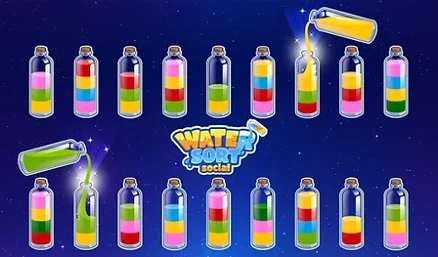 Water Sort Social - Play free online game