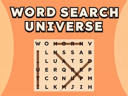Word Search Universe - Play free online Puzzle game