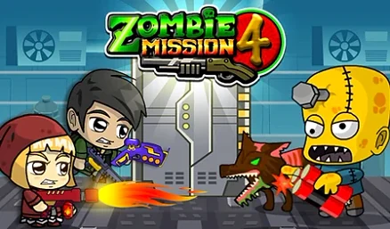 Zombie Mission 4 - Play free online 2 Player game